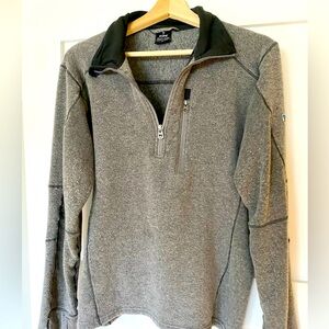 Kuhl 1/4 zip sweater.